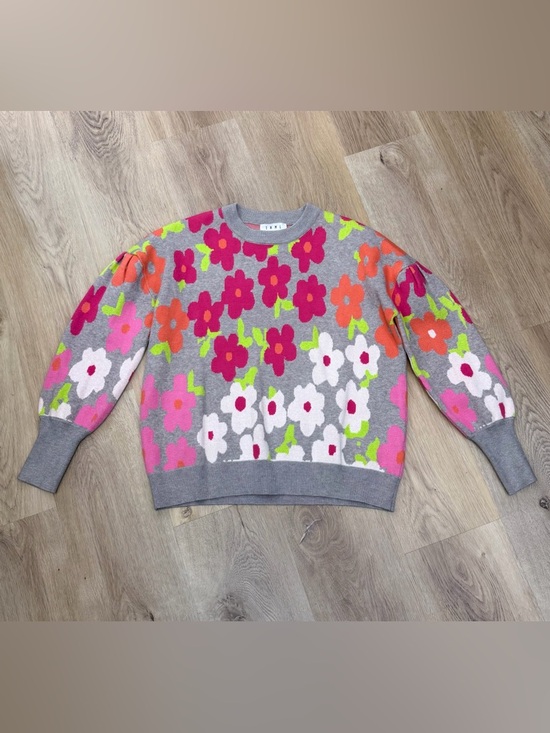 THML Anthropologie Renee Flower Knit Sweater - Picture 5 of 6